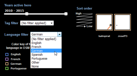 Language filter